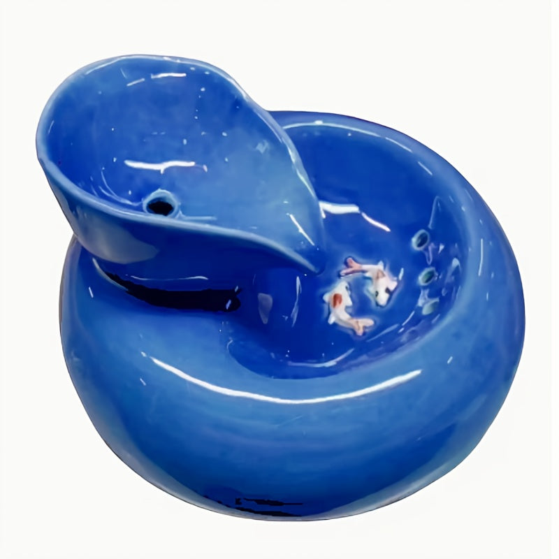 1pc Cat Water Fountain, Odor-free, Made of Clean and Hygienic Ceramic Material