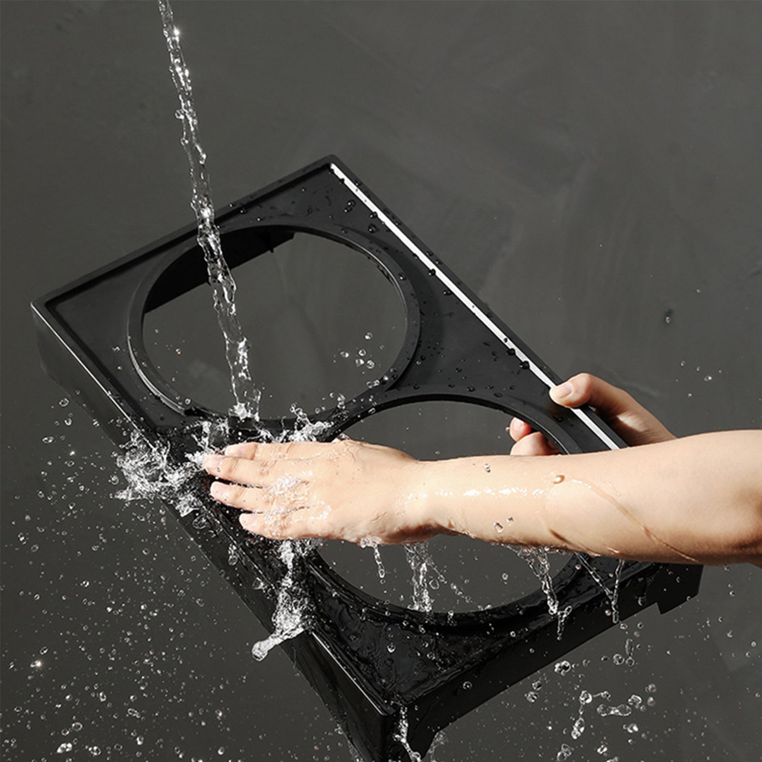 Personalize Raised Dog Bowl Stainless Steel + Slow Feeder Dog Bowl Height-Adjustable Double Dog Food