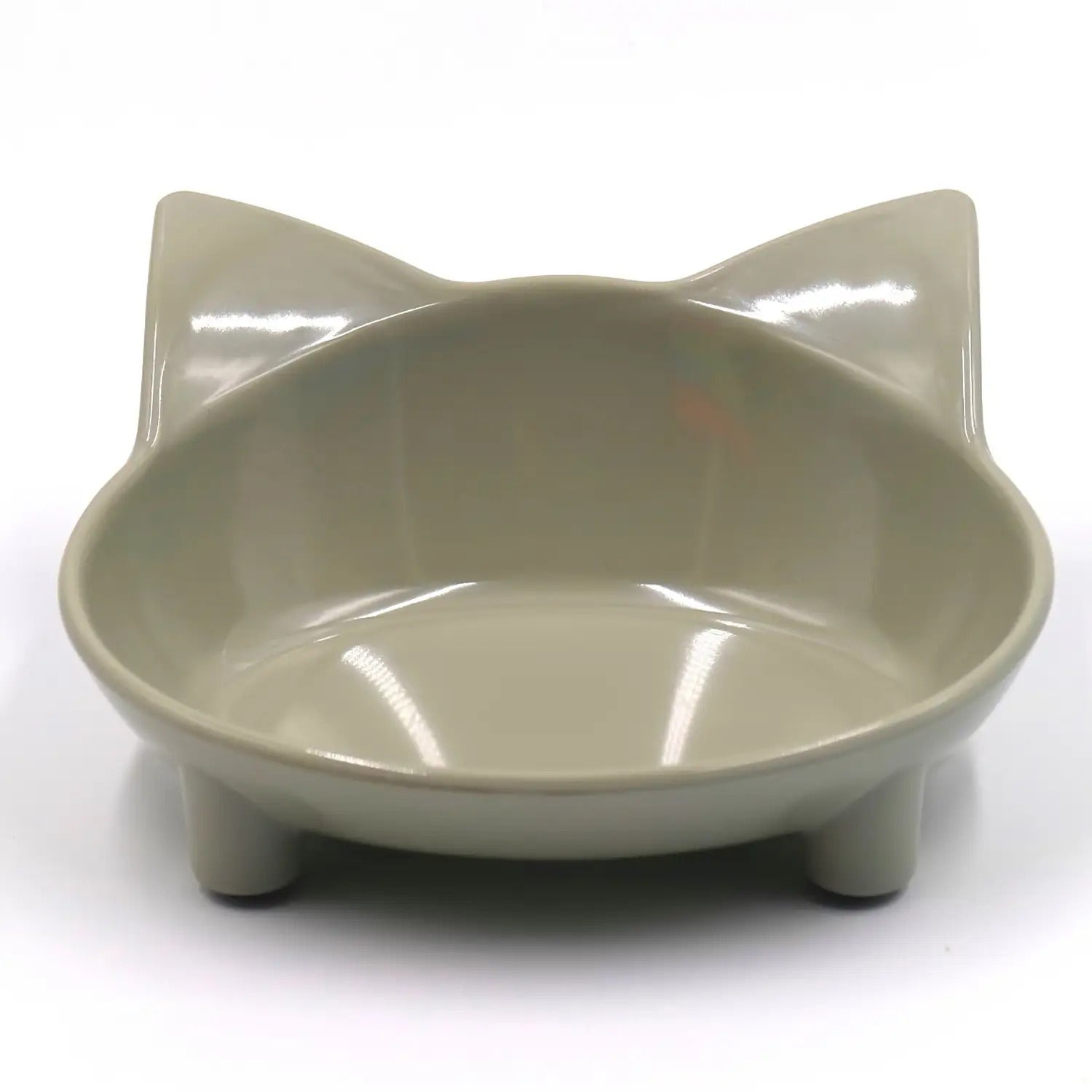 1- Personalized cat bowl, non-slip cat bowl, cute cat-shaped feeding bowl