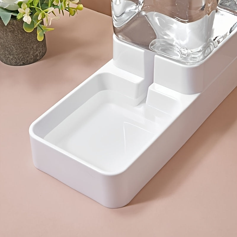 2pcs Multicolor Automatic Cat Feeder and Water Dispenser Set