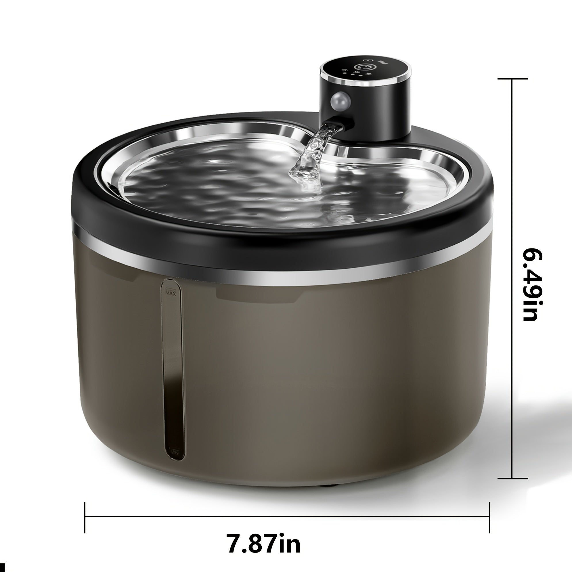 3L Wireless Cat Water Dispenser • Motion Sensor • USB Rechargeable • Large Capacity • Suitable for Indoor