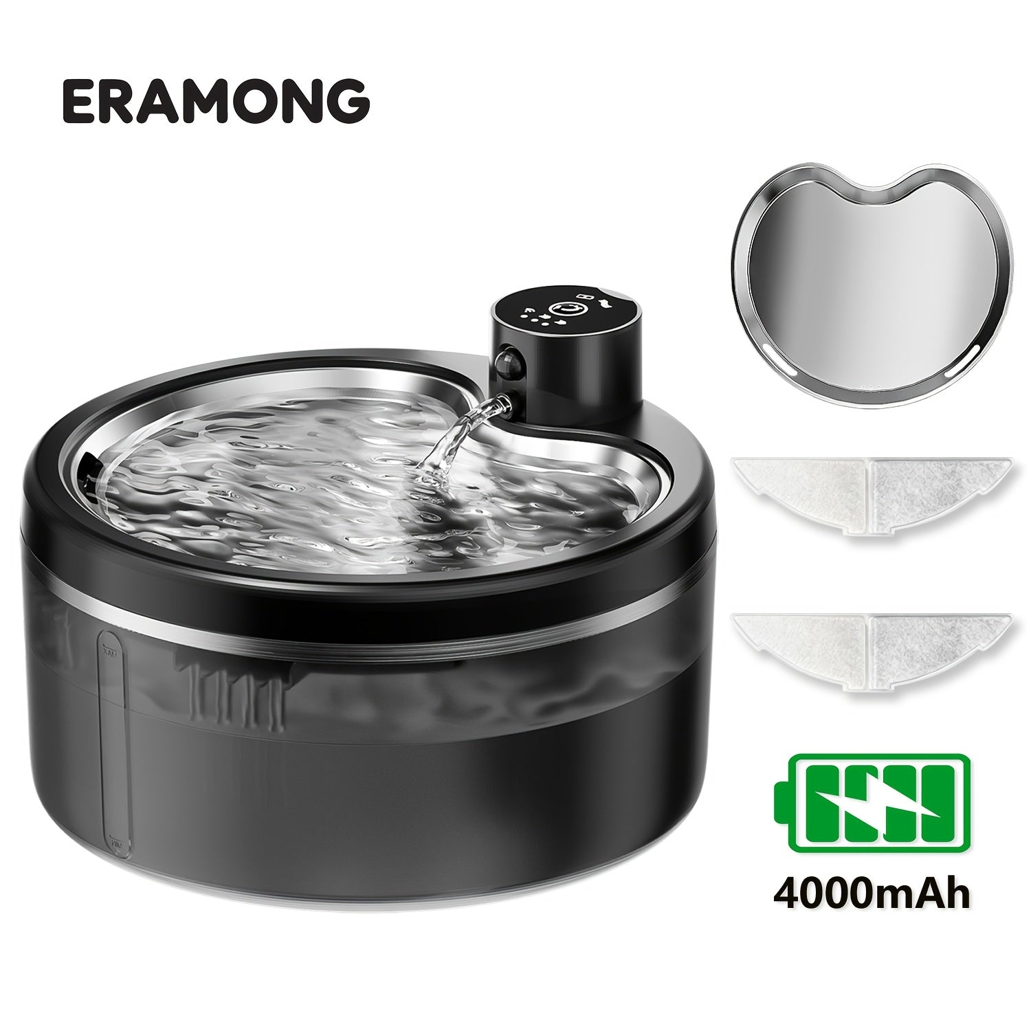 3L Wireless Cat Water Dispenser • Motion Sensor • USB Rechargeable • Large Capacity • Suitable for Indoor