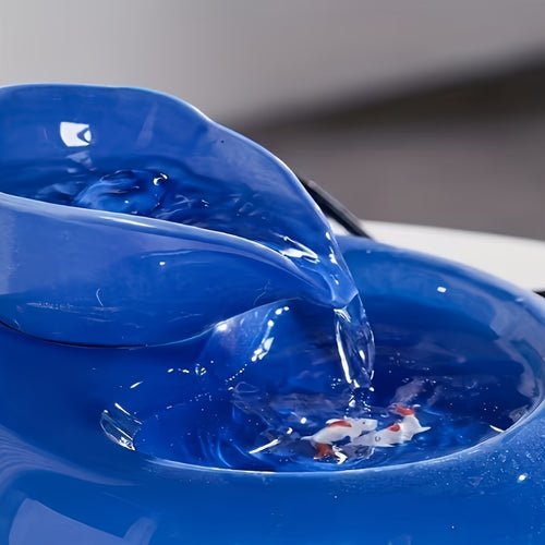 1pc Cat Water Fountain, Odor-free, Made of Clean and Hygienic Ceramic Material