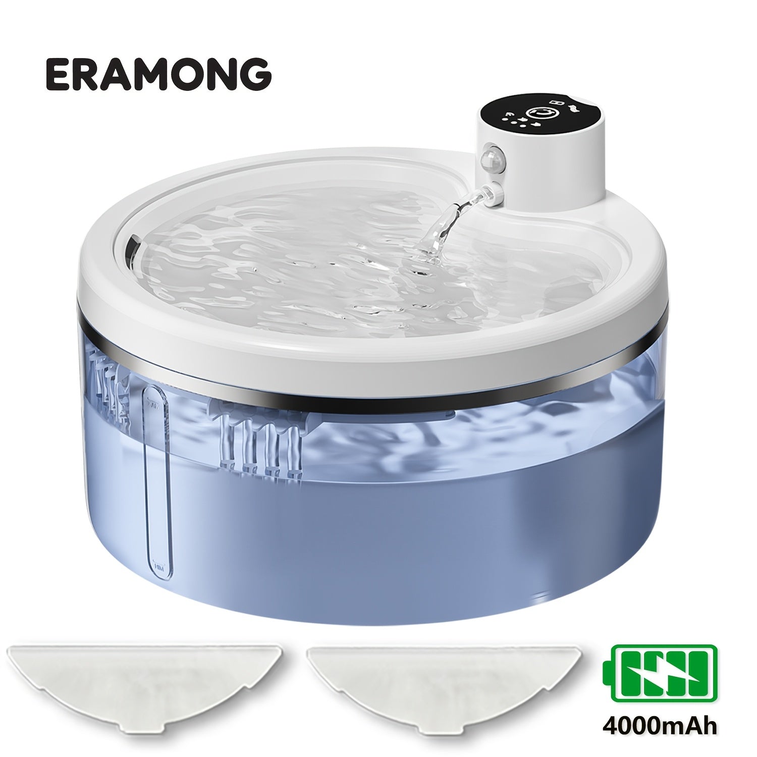 3L Wireless Cat Water Dispenser • Motion Sensor • USB Rechargeable • Large Capacity • Suitable for Indoor