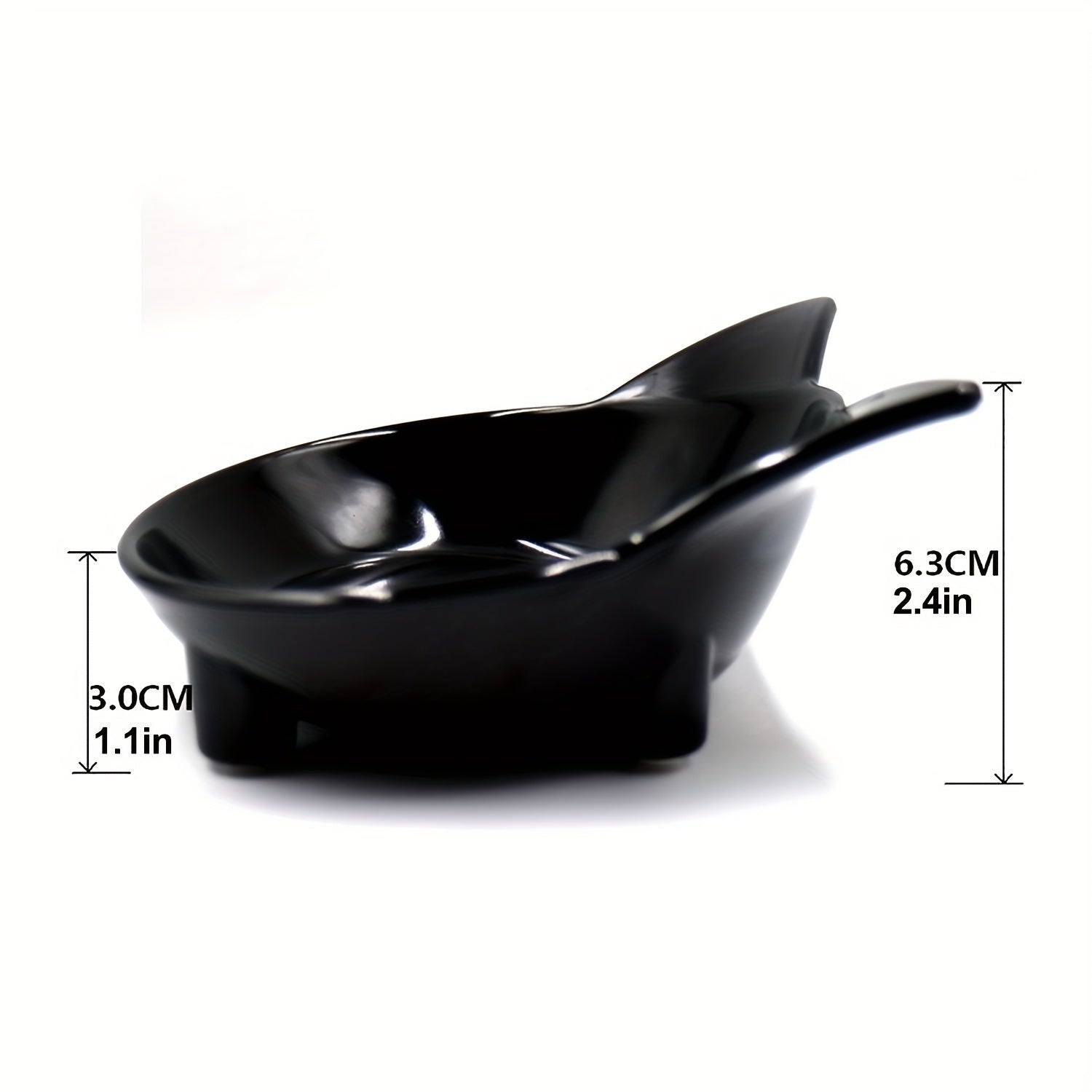 1- Personalized cat bowl, non-slip cat bowl, cute cat-shaped feeding bowl