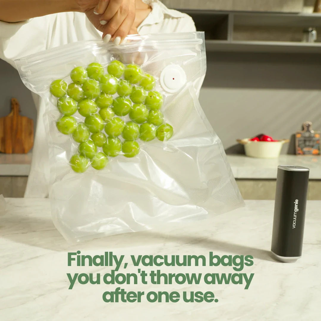Reusable Vacuum Bags (60 Bags)
